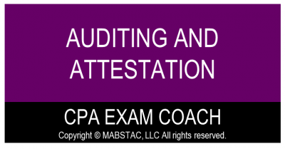 Auditing and Attestation (AUD) CPA Exam Evening Classes Q1 (Classes Starts March 5, 2023)